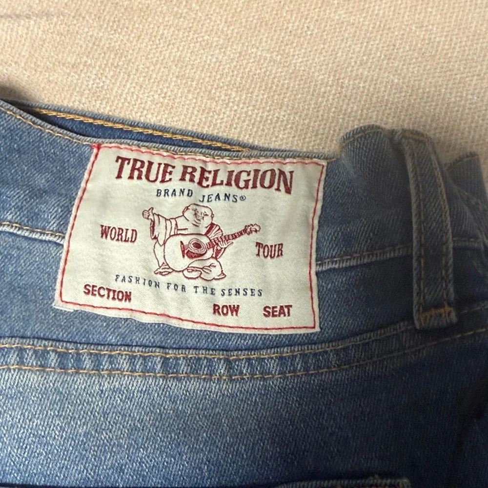 True Religion Men's Relaxed Blue Jeans